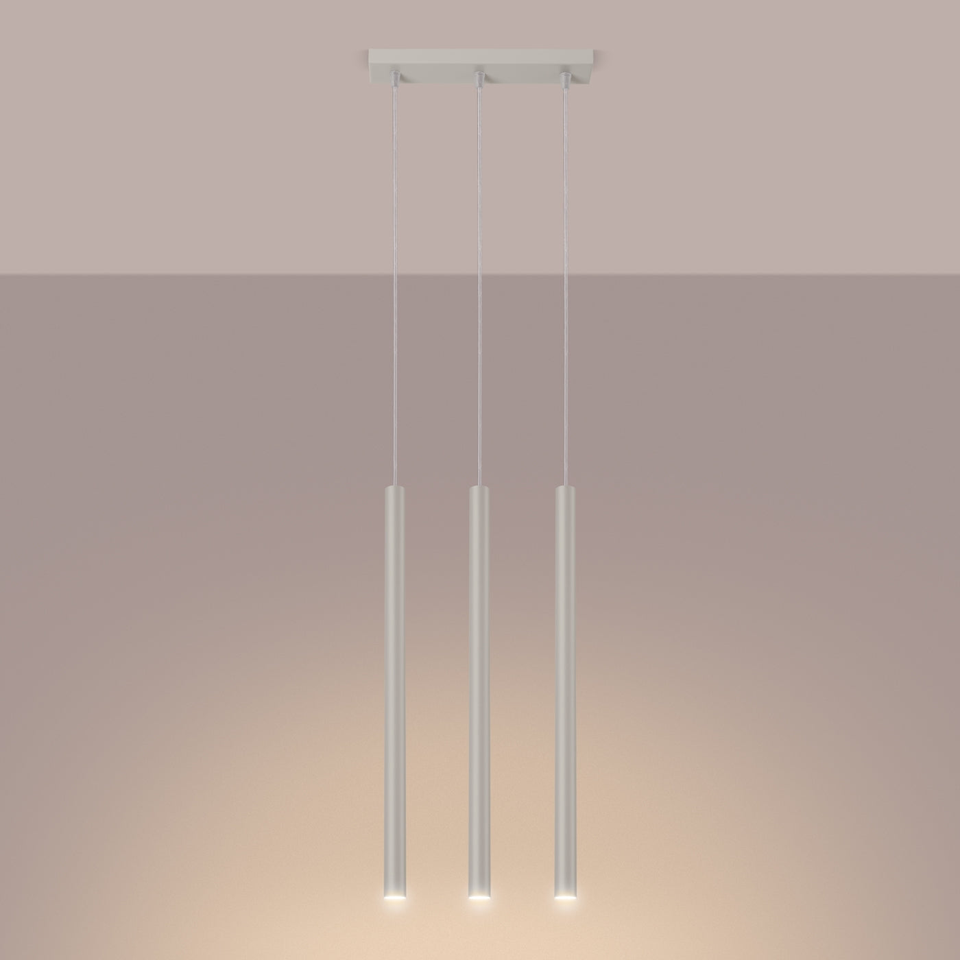 Hanglamp PASTELO 3 beige