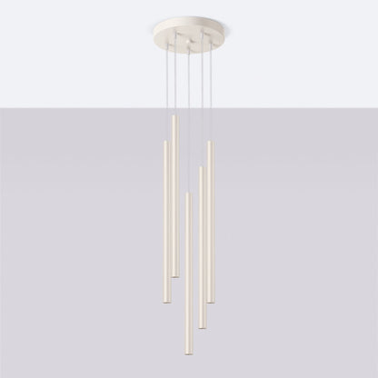 Hanglamp PASTELO 5P beige