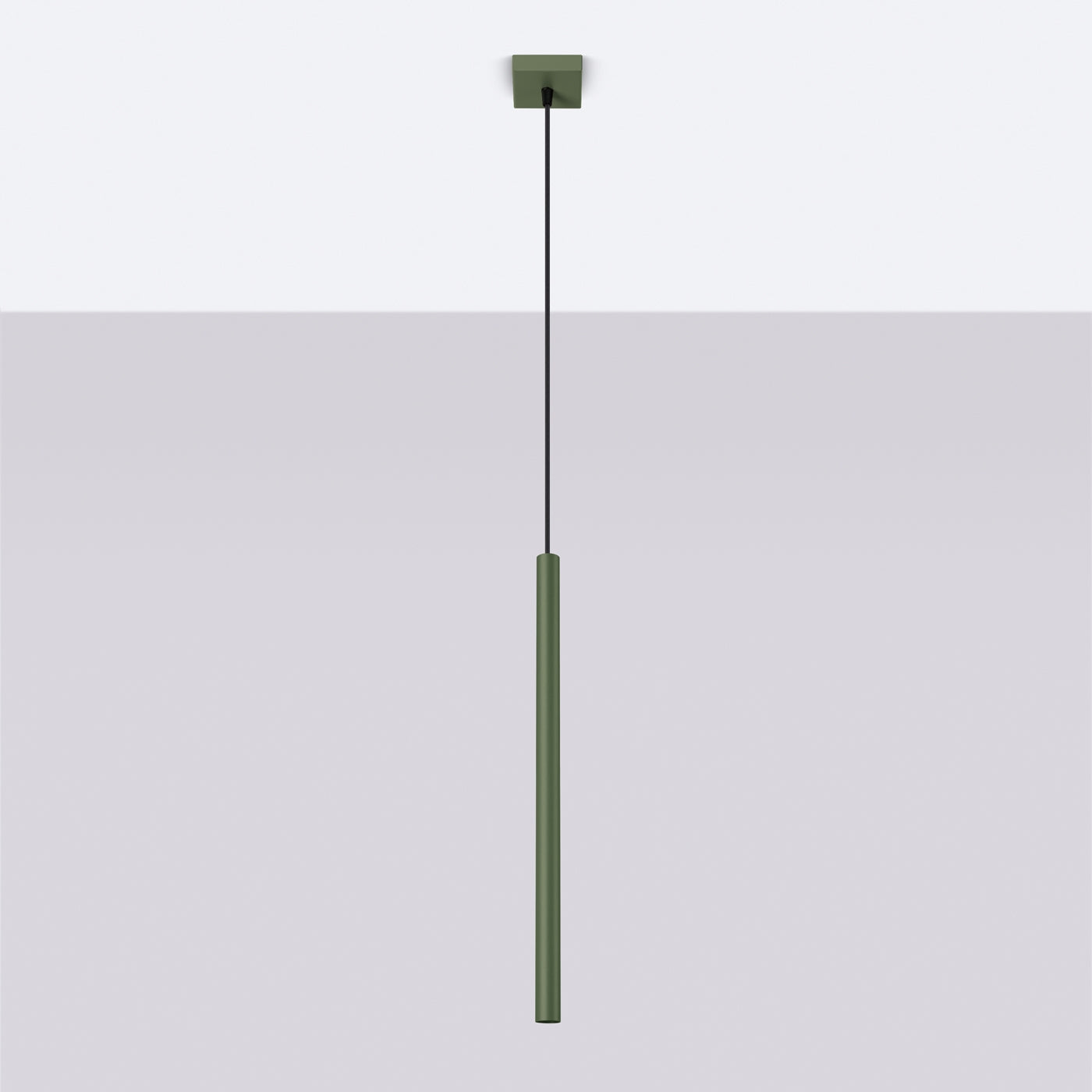 Hanglamp PASTELO 1 olijfgroen