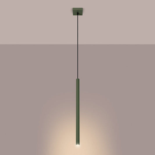 Hanglamp PASTELO 1 olijfgroen