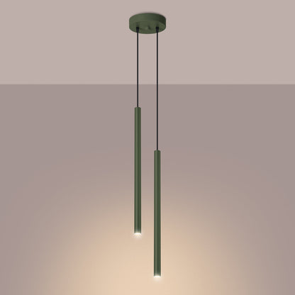 Hanglamp PASTELO 2 olijfgroen