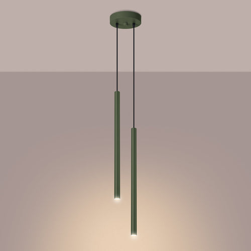 Hanglamp PASTELO 2 olijfgroen