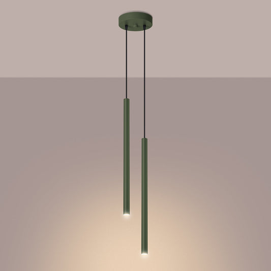 Hanglamp PASTELO 2 olijfgroen