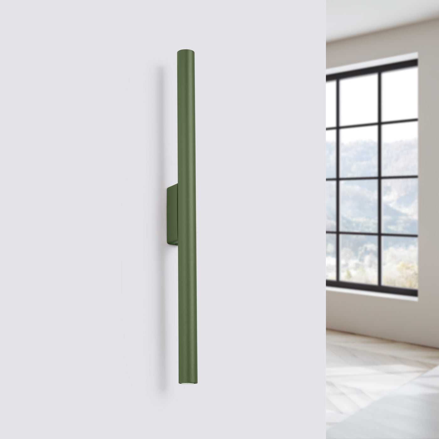 Wandlamp PASTELO 2 olijfgroen