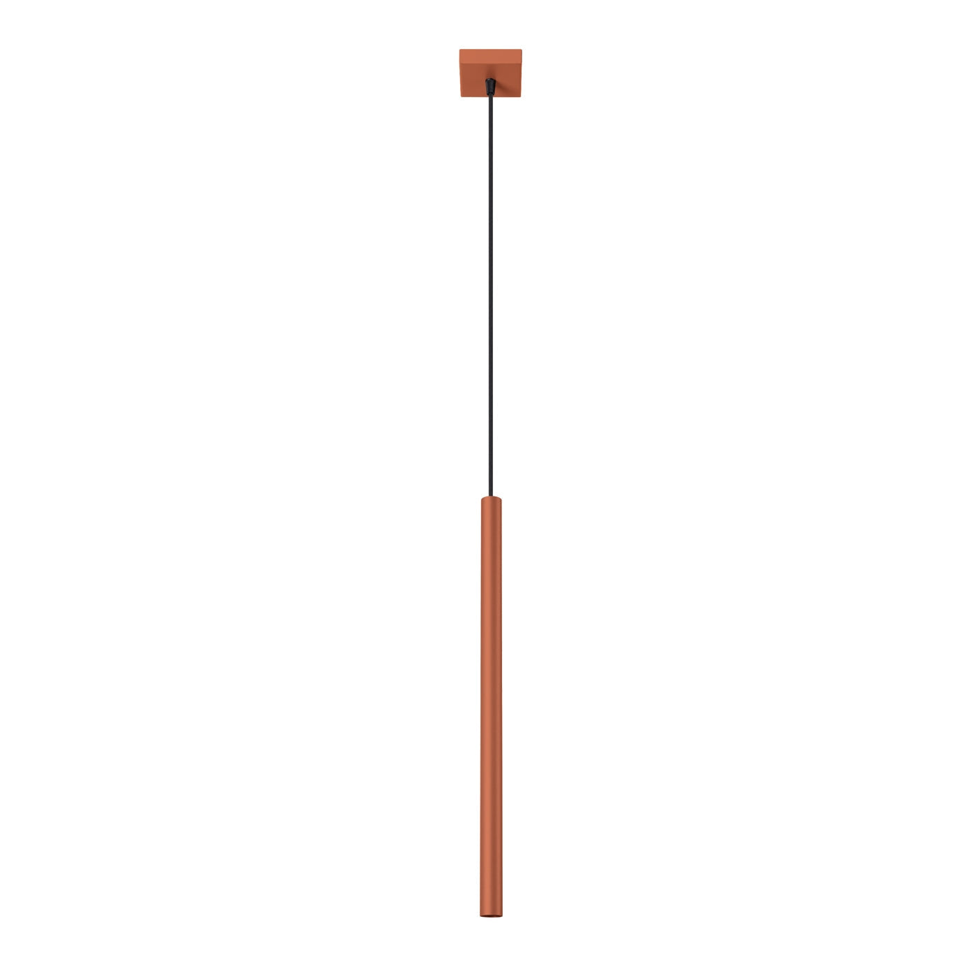 Hanglamp PASTELO 1 rood oker