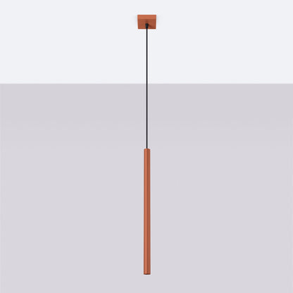 Hanglamp PASTELO 1 rood oker