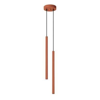 Hanglamp PASTELO 2 rood oker
