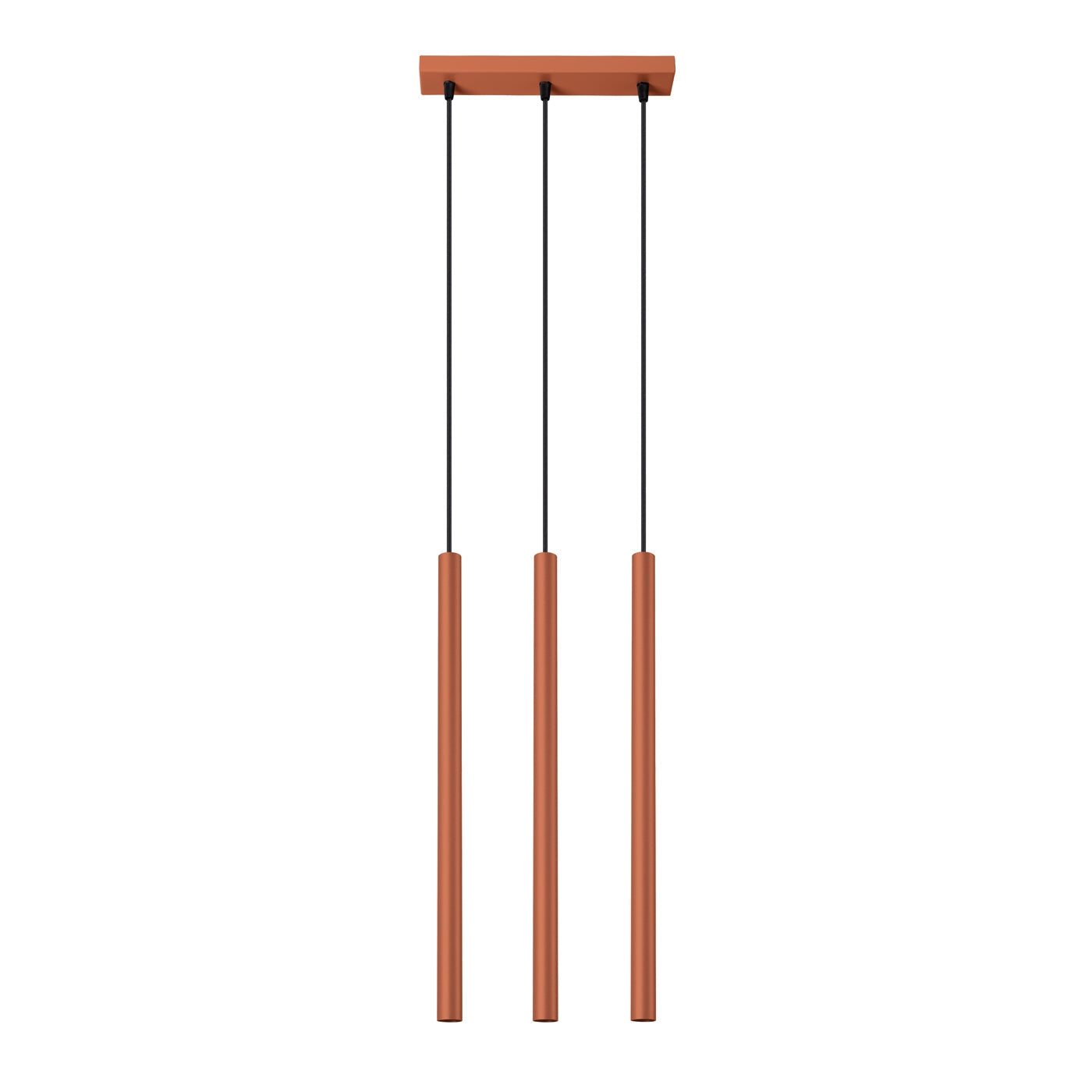 Hanglamp PASTELO 3 rood oker