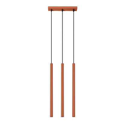 Hanglamp PASTELO 3 rood oker