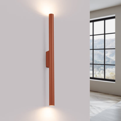 Wandlamp PASTELO 2 rood oker