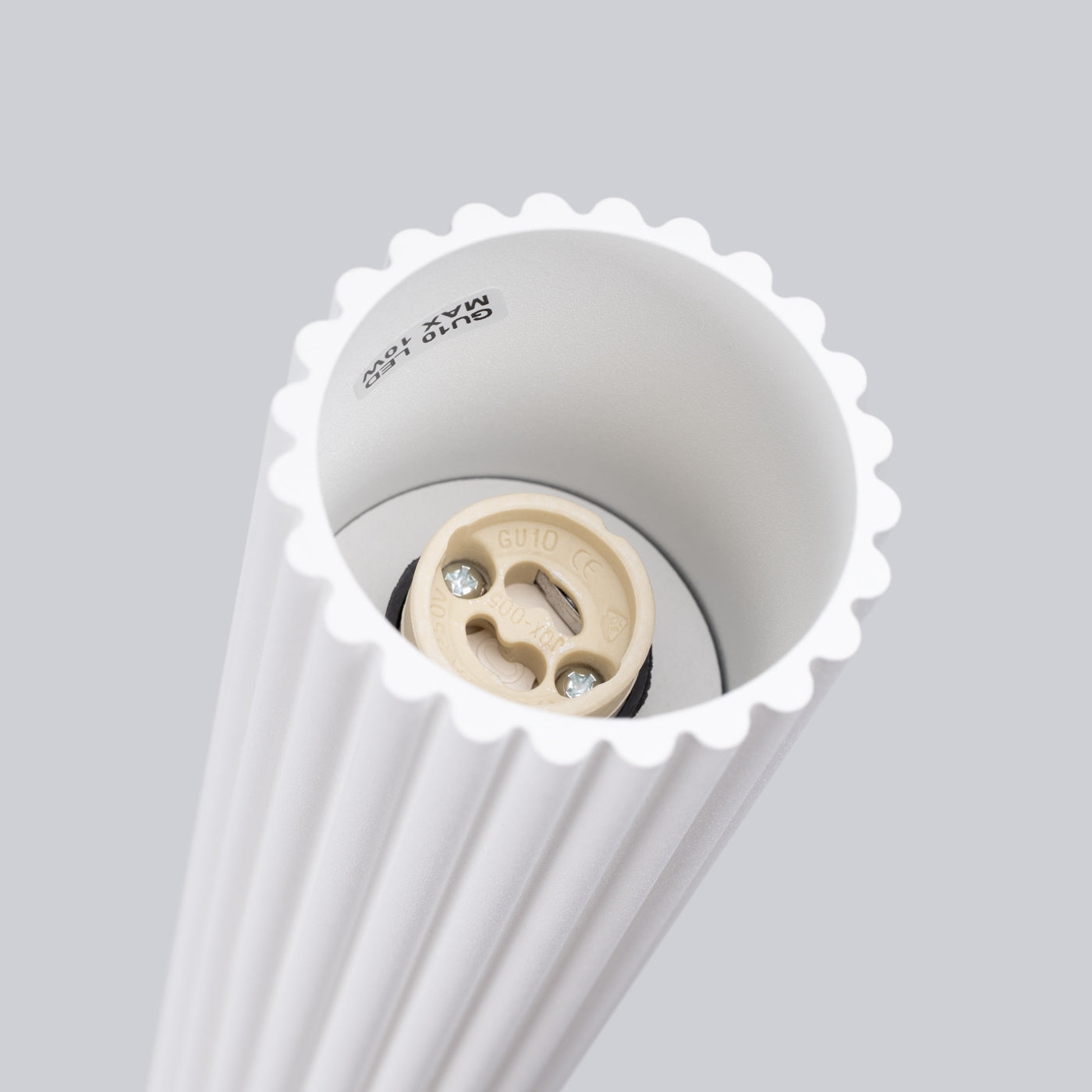 Plafondlamp KARBON 10 wit