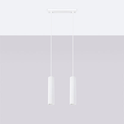 Hanglamp KARBON 2 wit