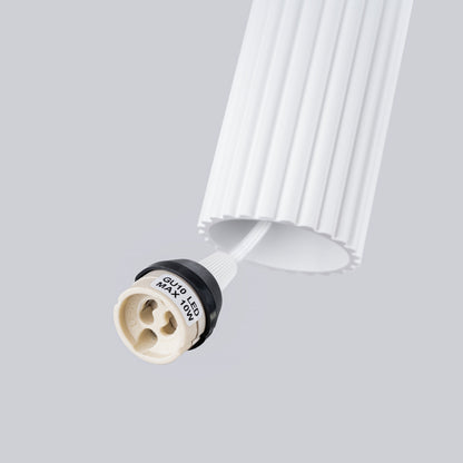 Hanglamp KARBON 2 wit
