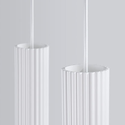 Hanglamp KARBON 2 wit