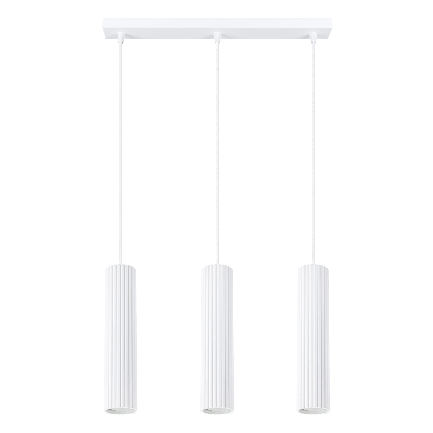 Hanglamp KARBON 3L wit