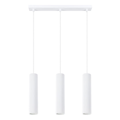 Hanglamp KARBON 3L wit