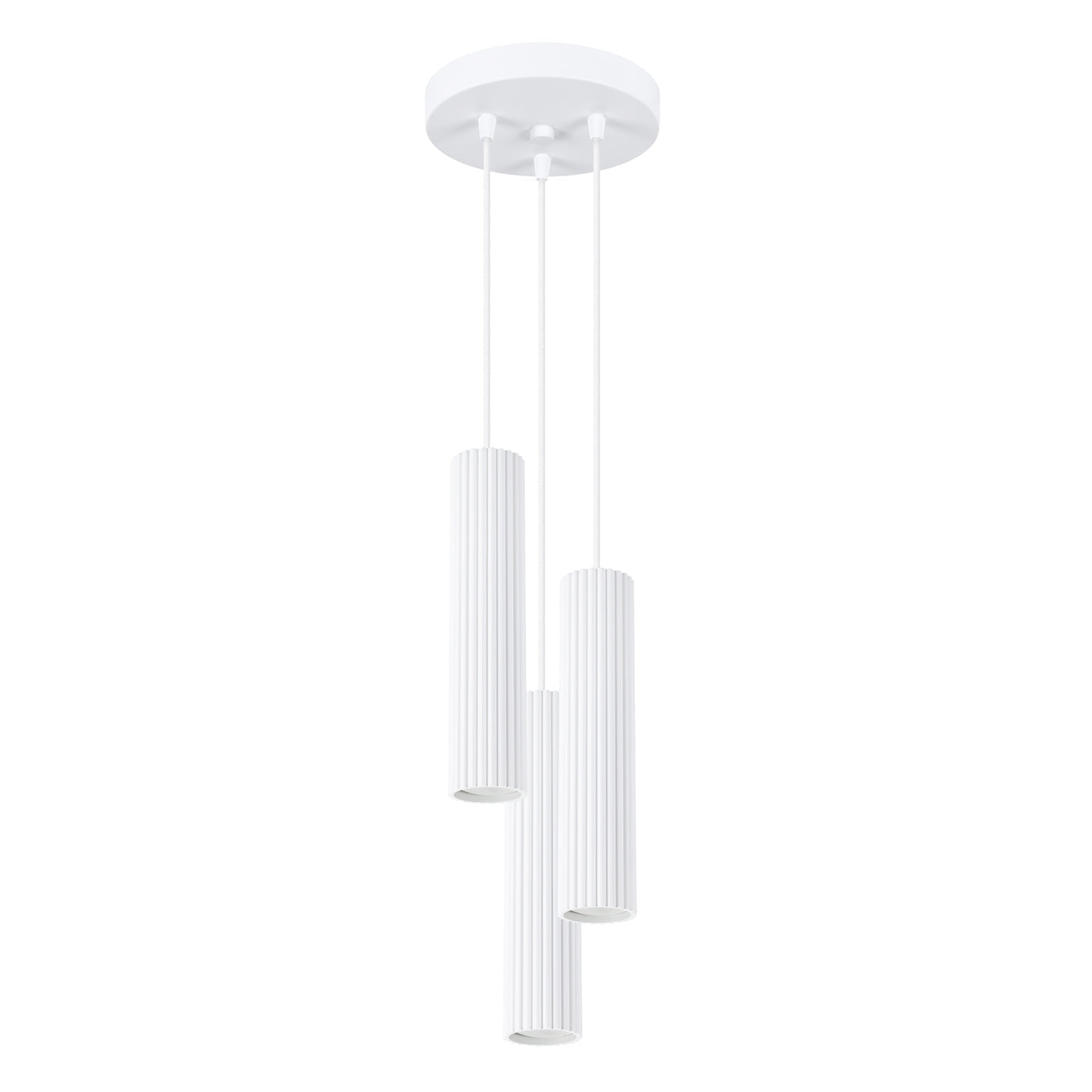 Hanglamp KARBON 3P wit