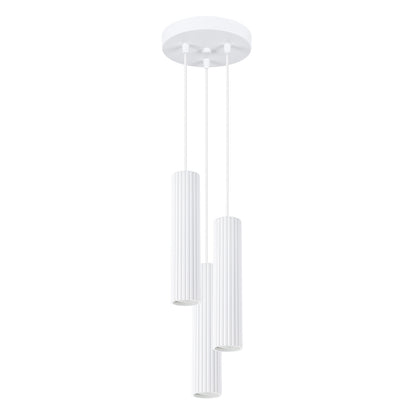 Hanglamp KARBON 3P wit