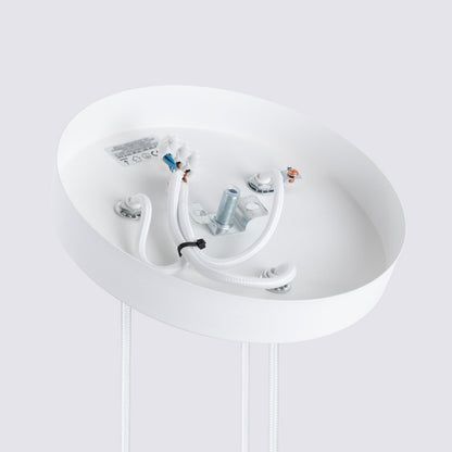 Hanglamp KARBON 3P wit