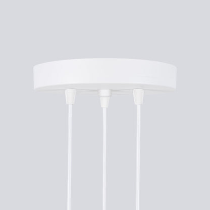 Hanglamp KARBON 3P wit