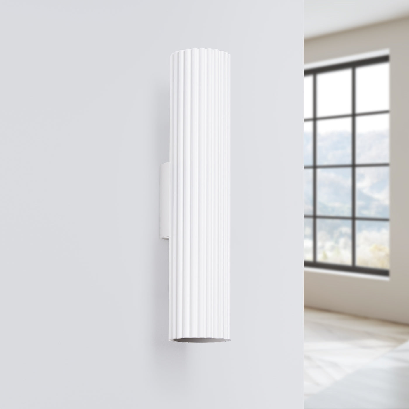Wandlamp KARBON 30 wit