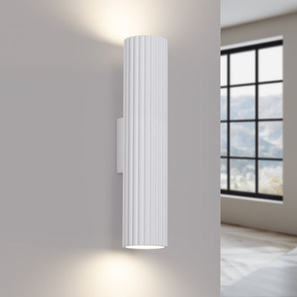 Wandlamp KARBON 30 wit