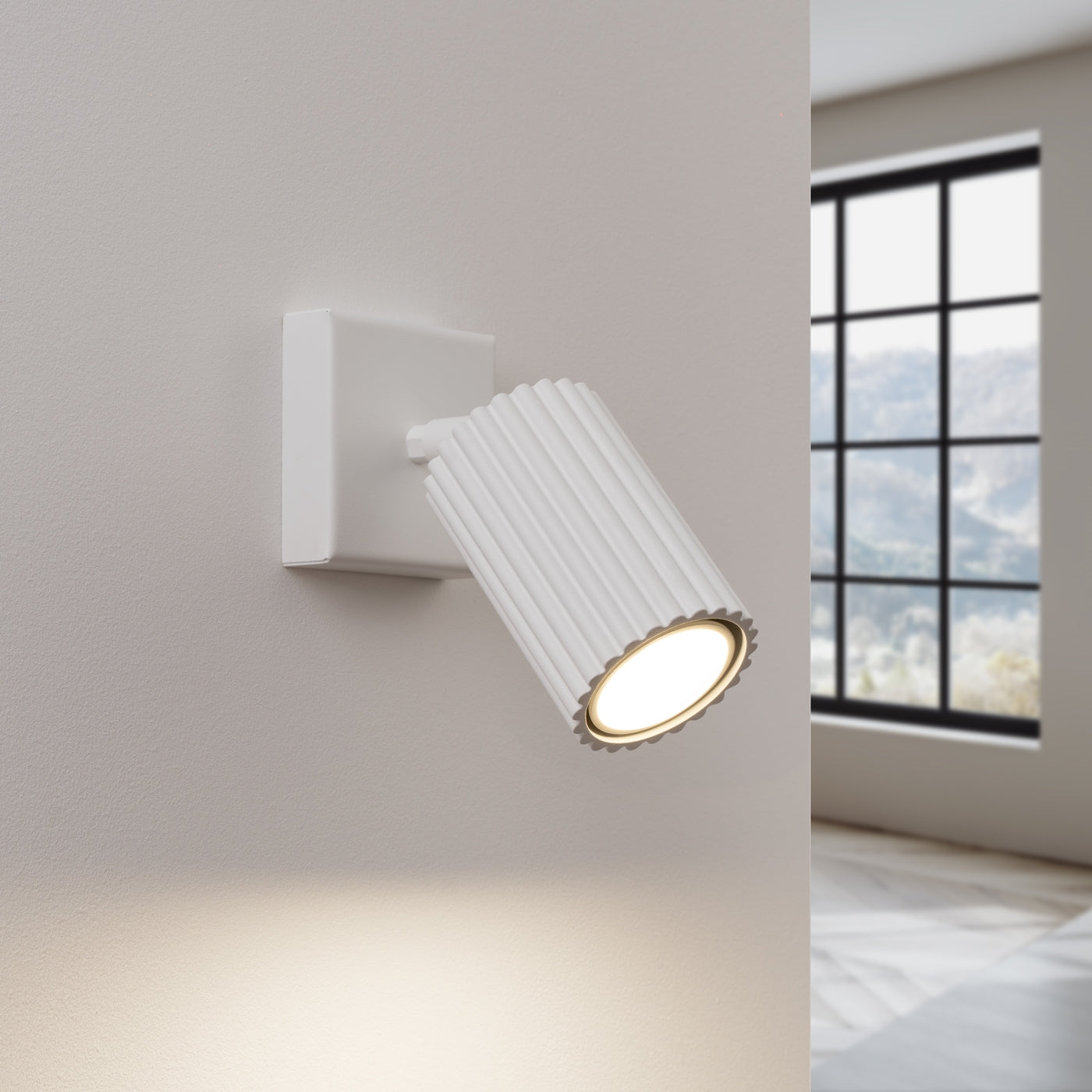 Wandlamp KARBON wit