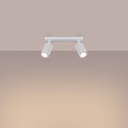 Plafondlamp KARBON 2 wit