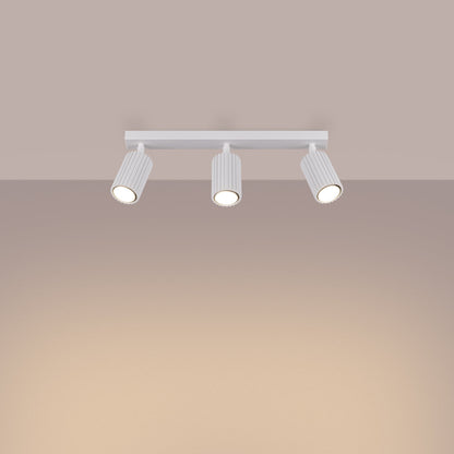 Plafondlamp KARBON 3L wit