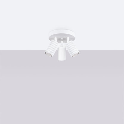 Plafondlamp KARBON 3P wit