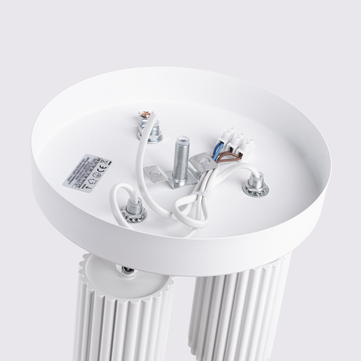 Plafondlamp KARBON 3P wit