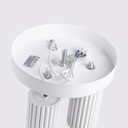 Plafondlamp KARBON 3P wit