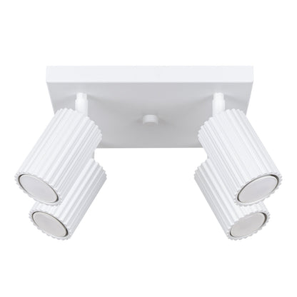 Plafondlamp KARBON 4 wit