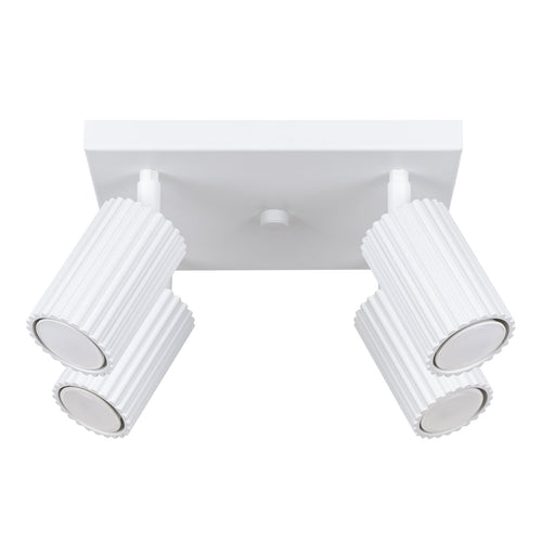 Plafondlamp KARBON 4 wit