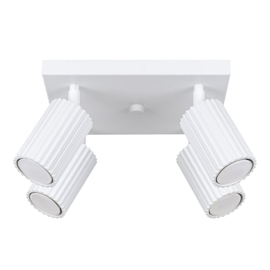 Plafondlamp KARBON 4 wit