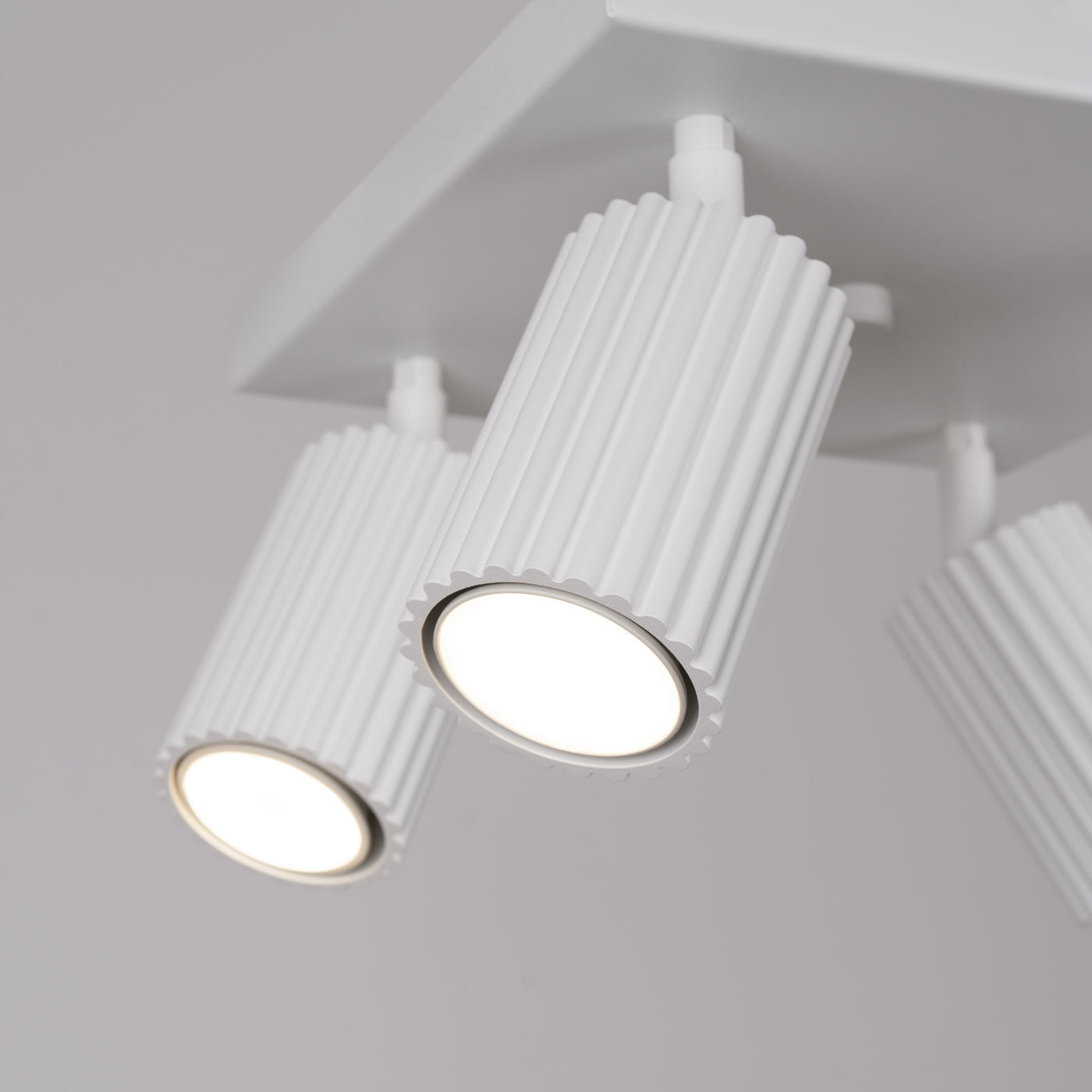 Plafondlamp KARBON 4 wit
