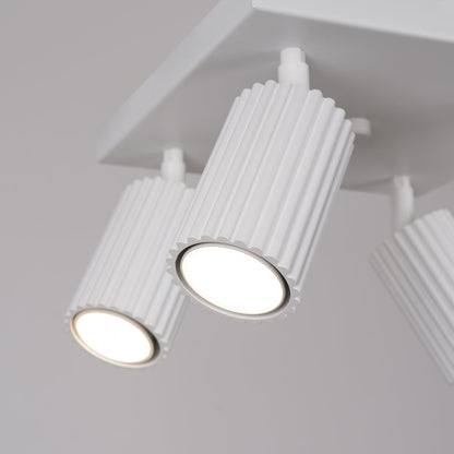 Plafondlamp KARBON 4 wit