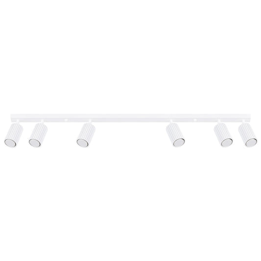 Plafondlamp KARBON 6L wit