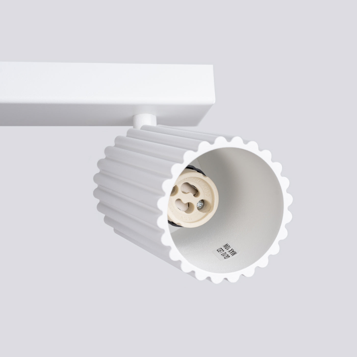 Plafondlamp KARBON 6L wit