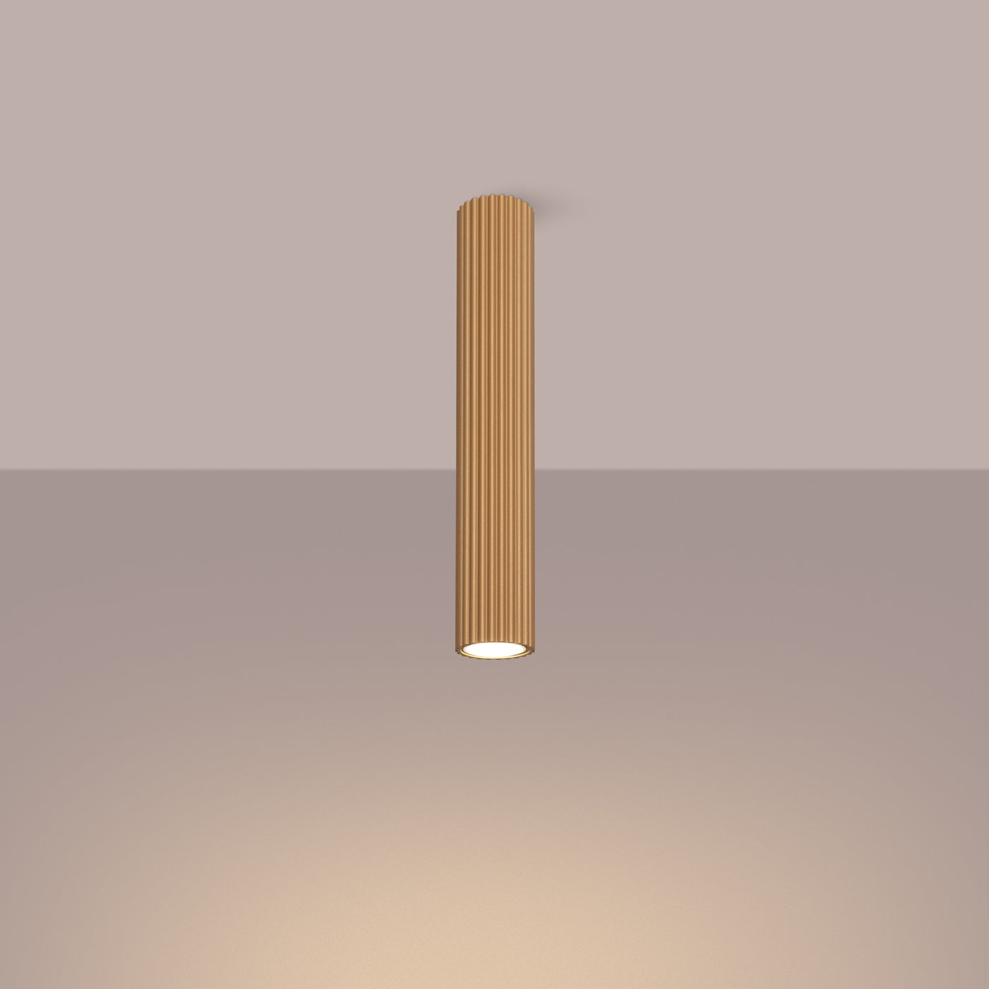 Plafondlamp KARBON 40 goud