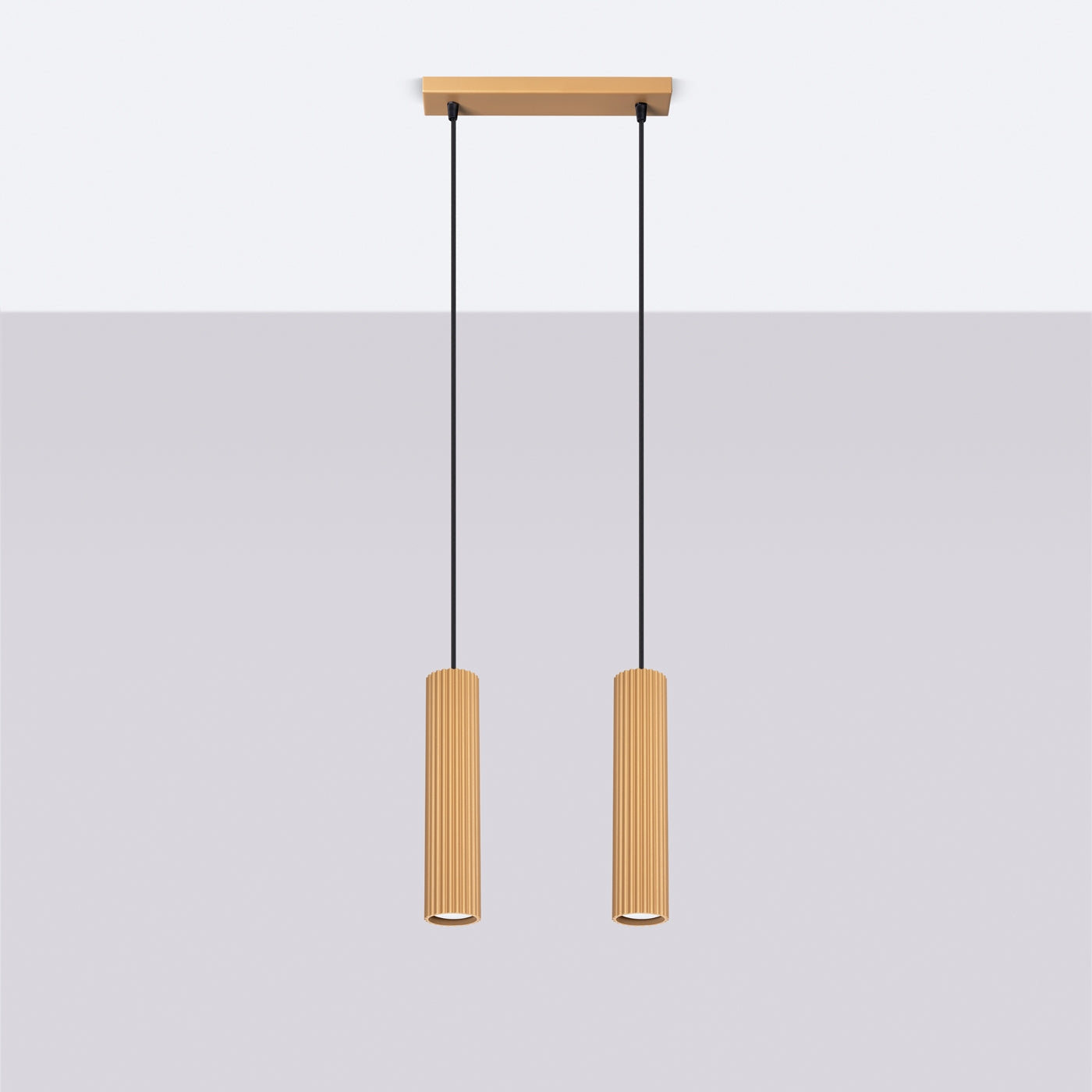 Hanglamp KARBON 2 goud