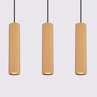 Hanglamp KARBON 3L goud