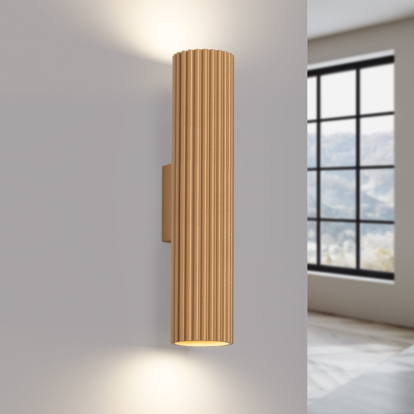 Wandlamp KARBON 30 goud