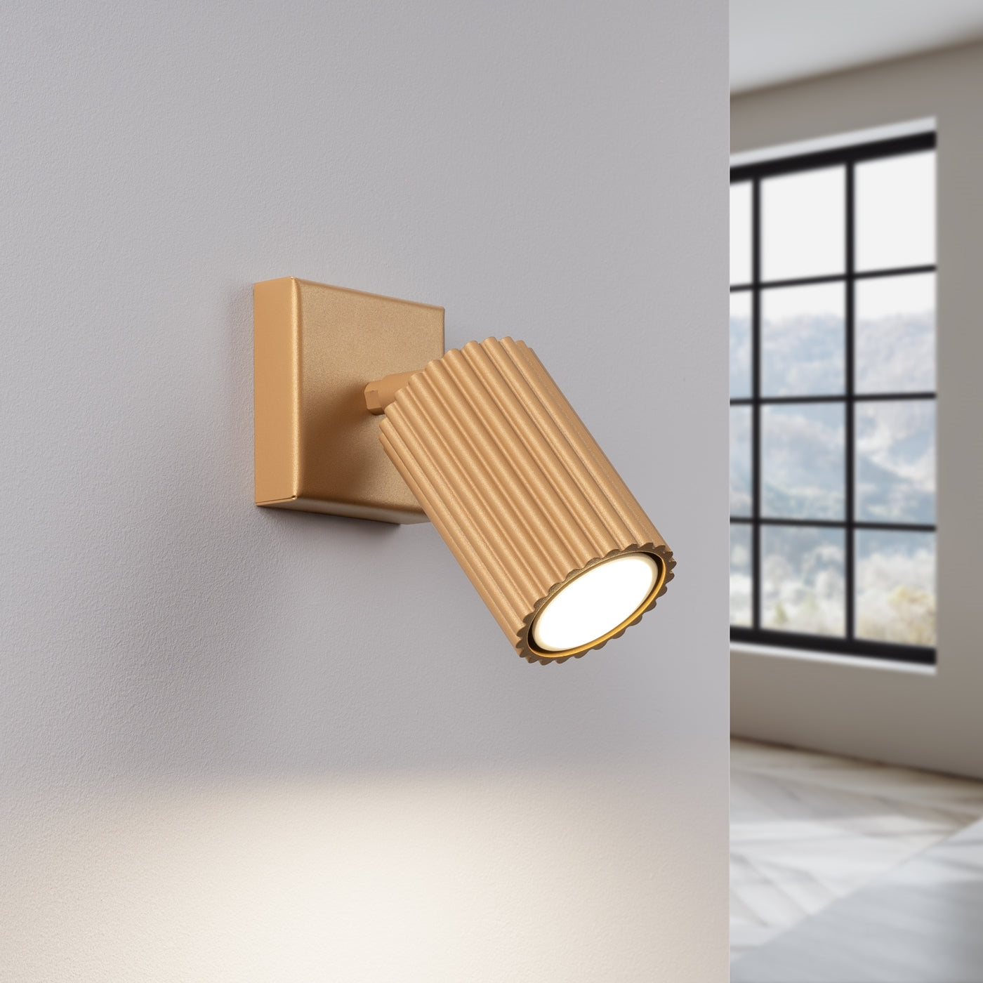 Wandlamp KARBON goud