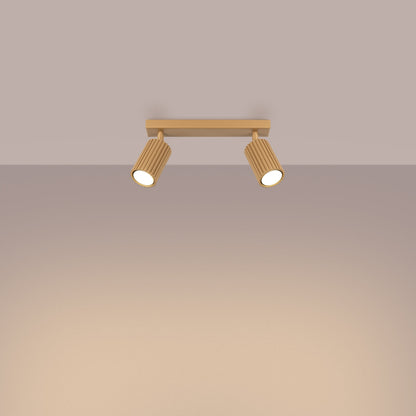 Plafondlamp KARBON 2 goud