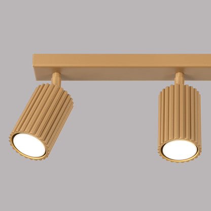 Plafondlamp KARBON 3L goud