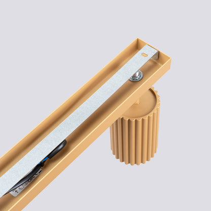 Plafondlamp KARBON 4L goud