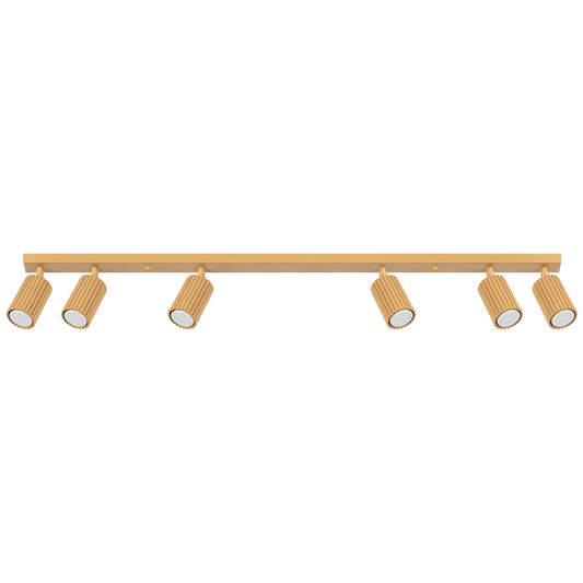 Plafondlamp KARBON 6L goud