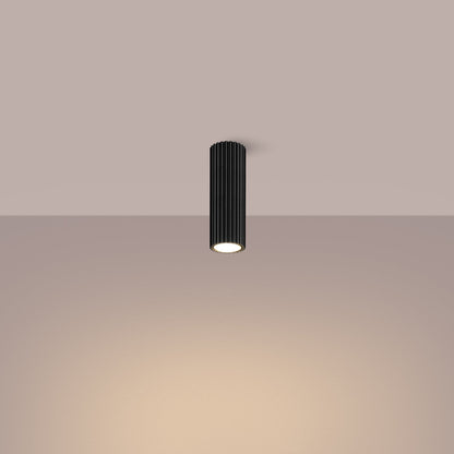 Plafondlamp KARBON 20 zwart