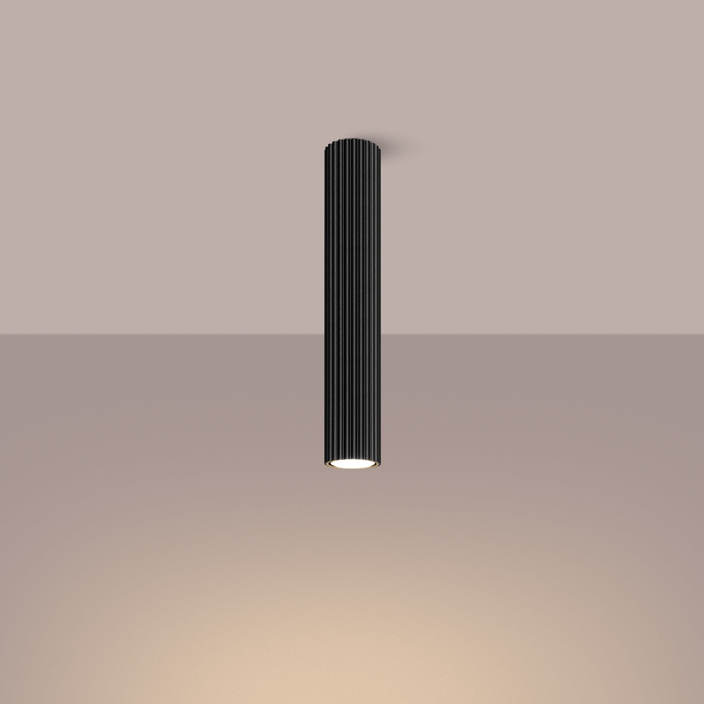 Plafondlamp KARBON 40 zwart